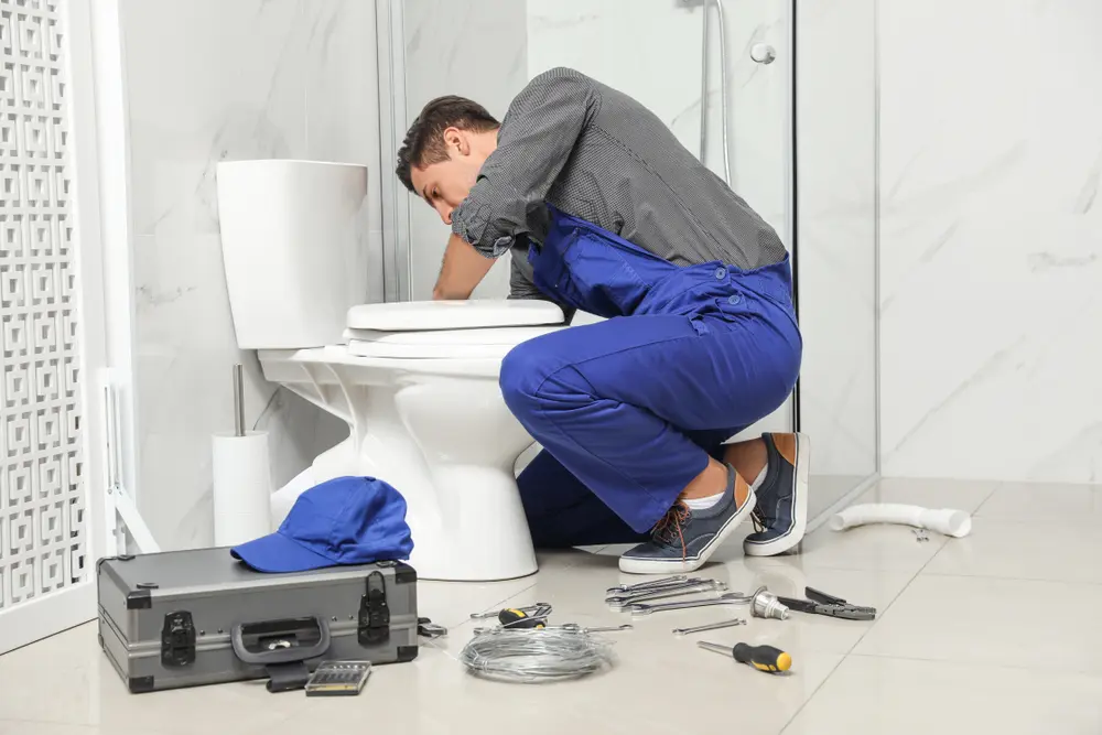 Toilet Installation in Temple
